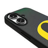 University of Oregon Ducks Linen MagSafe Compatible Phone Case for Apple iPhone
