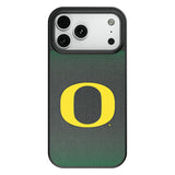 University of Oregon Ducks Linen MagSafe Compatible Phone Case for Apple iPhone