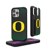 University of Oregon Ducks Linen Rugged Phone Case for Apple iPhone