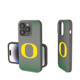 University of Oregon Ducks Linen Soft Touch Phone Case for Apple iPhone