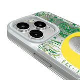 University of Oregon Ducks Paisley Glitter Phone Case for Apple iPhone