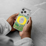 University of Oregon Ducks Paisley Glitter Phone Case for Apple iPhone
