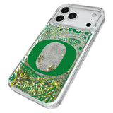 University of Oregon Ducks Paisley Glitter Phone Case for Apple iPhone