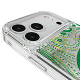 University of Oregon Ducks Paisley Glitter Phone Case for Apple iPhone