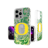 University of Oregon Ducks Paisley Glitter Phone Case for Apple iPhone