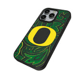 University of Oregon Ducks Paisley MagSafe Compatible Phone Case for Apple iPhone