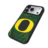 University of Oregon Ducks Paisley MagSafe Compatible Phone Case for Apple iPhone
