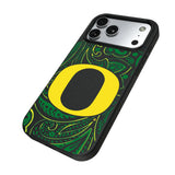 University of Oregon Ducks Paisley MagSafe Compatible Phone Case for Apple iPhone