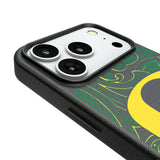 University of Oregon Ducks Paisley MagSafe Compatible Phone Case for Apple iPhone