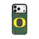 University of Oregon Ducks Paisley MagSafe Compatible Phone Case for Apple iPhone