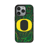University of Oregon Ducks Paisley MagSafe Compatible Phone Case for Apple iPhone
