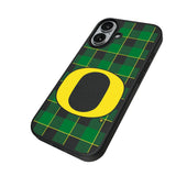 University of Oregon Ducks Plaid MagSafe Compatible Phone Case for Apple iPhone