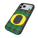 University of Oregon Ducks Plaid MagSafe Compatible Phone Case for Apple iPhone