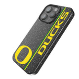 University of Oregon Ducks Sidebar Black Bling Phone Case for Apple iPhone