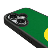 University of Oregon Ducks Solid Bump Phone Case for Apple iPhone