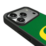 University of Oregon Ducks Solid Bump Phone Case for Apple iPhone