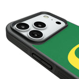 University of Oregon Ducks Solid Bump Phone Case for Apple iPhone
