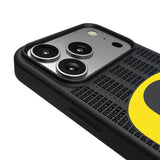 University of Oregon Ducks Text Backdrop MagSafe Compatible Phone Case for Apple iPhone