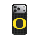 University of Oregon Ducks Text Backdrop MagSafe Compatible Phone Case for Apple iPhone