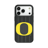 University of Oregon Ducks Text Backdrop MagSafe Compatible Phone Case for Apple iPhone