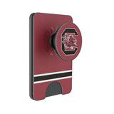 University of South Carolina Gamecocks Stripe PopSockets MagSafe-Compatible PopWallet+