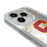 University of Southern California Trojans Confetti Glitter Phone Case for Apple iPhone
