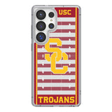 University of Southern California Trojans Field Clear Phone Case for Samsung Galaxy