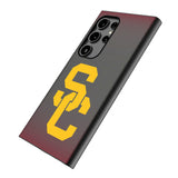 University of Southern California Trojans Linen MagSafe Compatible Phone Case for Samsung Galaxy