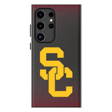 University of Southern California Trojans Linen MagSafe Compatible Phone Case for Samsung Galaxy