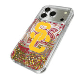 University of Southern California Trojans Paisley Glitter Phone Case for Apple iPhone