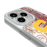 University of Southern California Trojans Paisley Glitter Phone Case for Apple iPhone