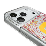University of Southern California Trojans Paisley Glitter Phone Case for Apple iPhone