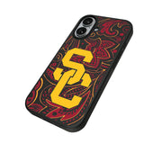 University of Southern California Trojans Paisley MagSafe Compatible Phone Case for Apple iPhone