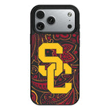 University of Southern California Trojans Paisley MagSafe Compatible Phone Case for Apple iPhone