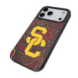 University of Southern California Trojans Paisley MagSafe Compatible Phone Case for Apple iPhone