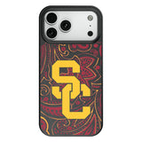 University of Southern California Trojans Paisley MagSafe Compatible Phone Case for Apple iPhone