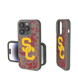 University of Southern California Trojans Paisley Soft Touch Phone Case for Apple iPhone