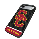 University of Southern California Trojans Personalized EndZone Plus Bump Phone Case for Apple iPhone