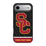 University of Southern California Trojans Personalized EndZone Plus Bump Phone Case for Apple iPhone