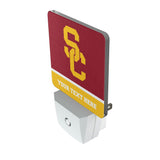 University of Southern California Trojans Personalized Endzone Solid Night Light 2-Pack