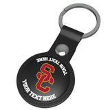 University of Southern California Trojans Personalized Insignia Black Airtag Holder