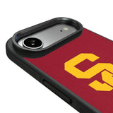 University of Southern California Trojans Personalized Stripe Bump Phone Case for Apple iPhone