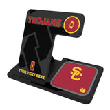 University of Southern California Trojans Personalized Tilt 3 in 1 Charging Station