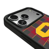 University of Southern California Trojans Plaid MagSafe Compatible Phone Case for Apple iPhone