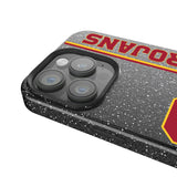 University of Southern California Trojans Sidebar Black Bling Phone Case for Apple iPhone