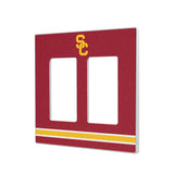 University of Southern California Trojans Stripe Hidden-Screw Light Switch Plate