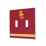 University of Southern California Trojans Stripe Hidden-Screw Light Switch Plate