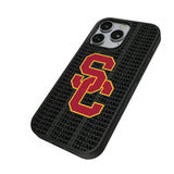 University of Southern California Trojans Text Backdrop MagSafe Compatible Phone Case for Apple iPhone