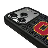 University of Southern California Trojans Text Backdrop MagSafe Compatible Phone Case for Apple iPhone