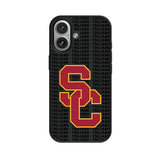 University of Southern California Trojans Text Backdrop MagSafe Compatible Phone Case for Apple iPhone